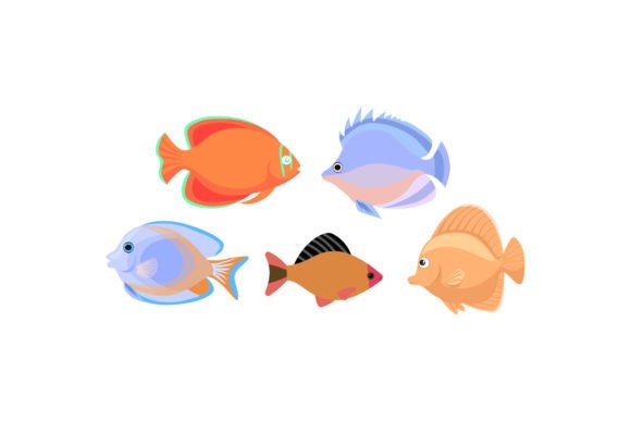 Aquarium Fish Decorative: A Splash of Whimsy for Your Designs