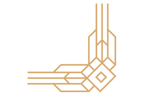 Elevate Your Brand with Art Deco G Ornaments