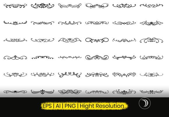 Elevate Your Layouts with Decorative Dividers SVG Design