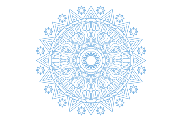 Exploring Decorative Circular Line Pattern in Traditional Indian Art