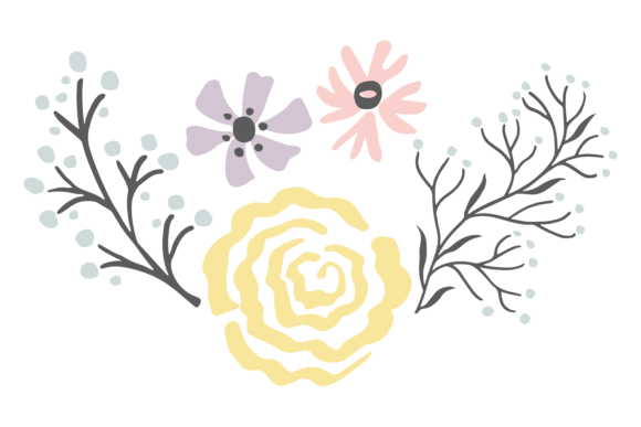 Floral Composition: Decorative Print Bot for Bold Branding