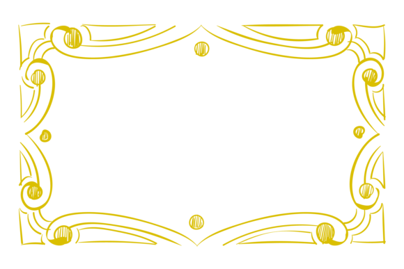 Frame with Decorative Swirl Corners: A Designer's Guide