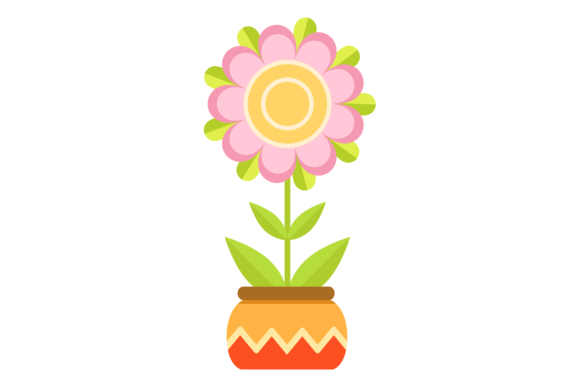 Unveiling Cute Flowerpot with Flower: A Decorative Asset