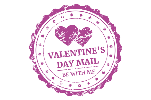 Valentine Mail Stamp Decorative Rubber: A Designer's Secret Weapon